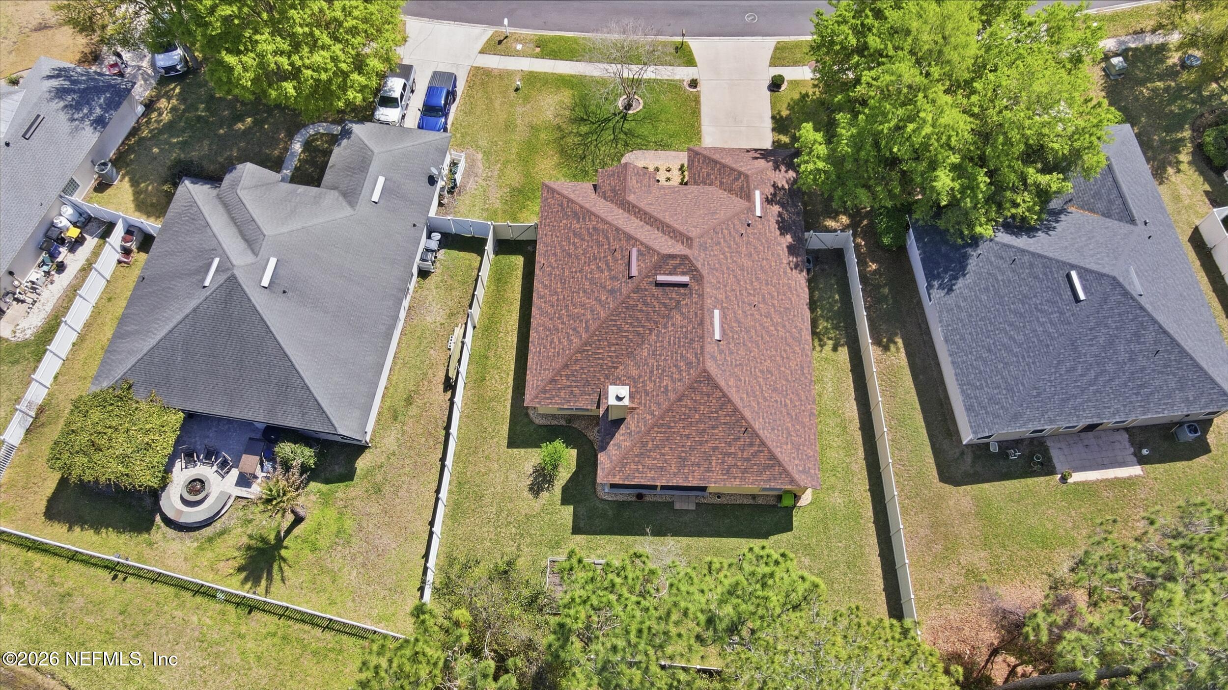 86178 Sand Hickory Trail Yulee, FL 32097 - Photo 23 of 23 aerial view of a house with a yard