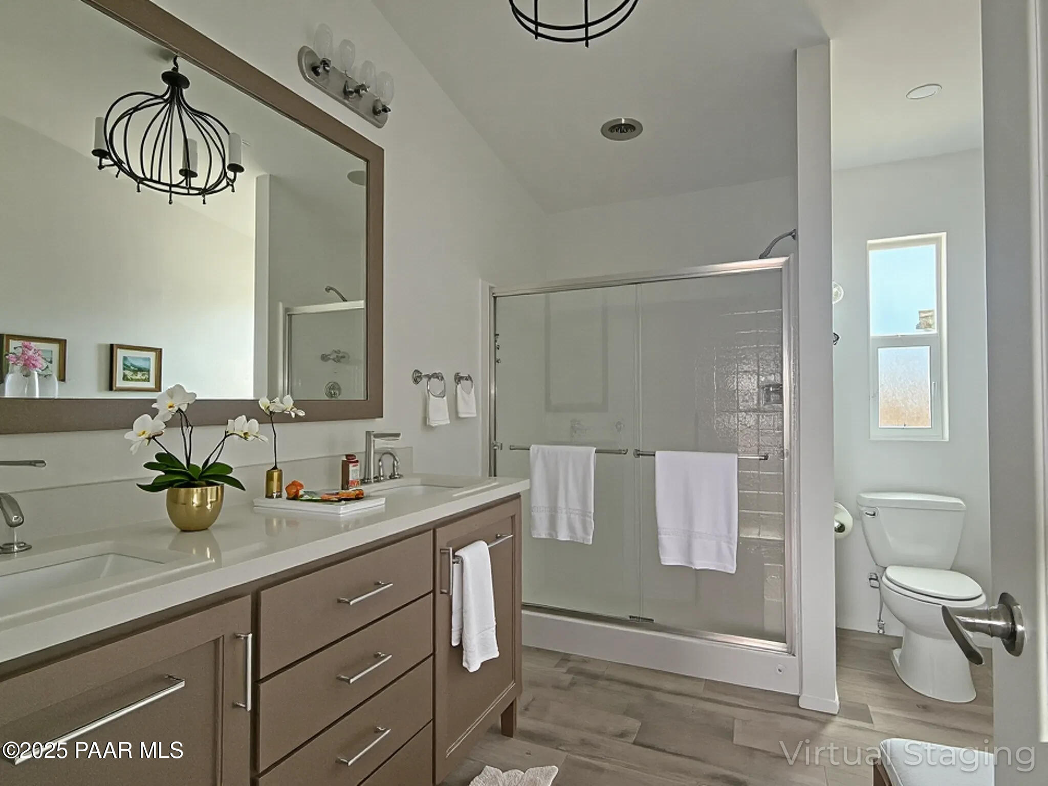 375 Antelope Run Road Paulden, AZ 86334 - Photo 11 of 17 a bathroom with a sink a toilet and shower