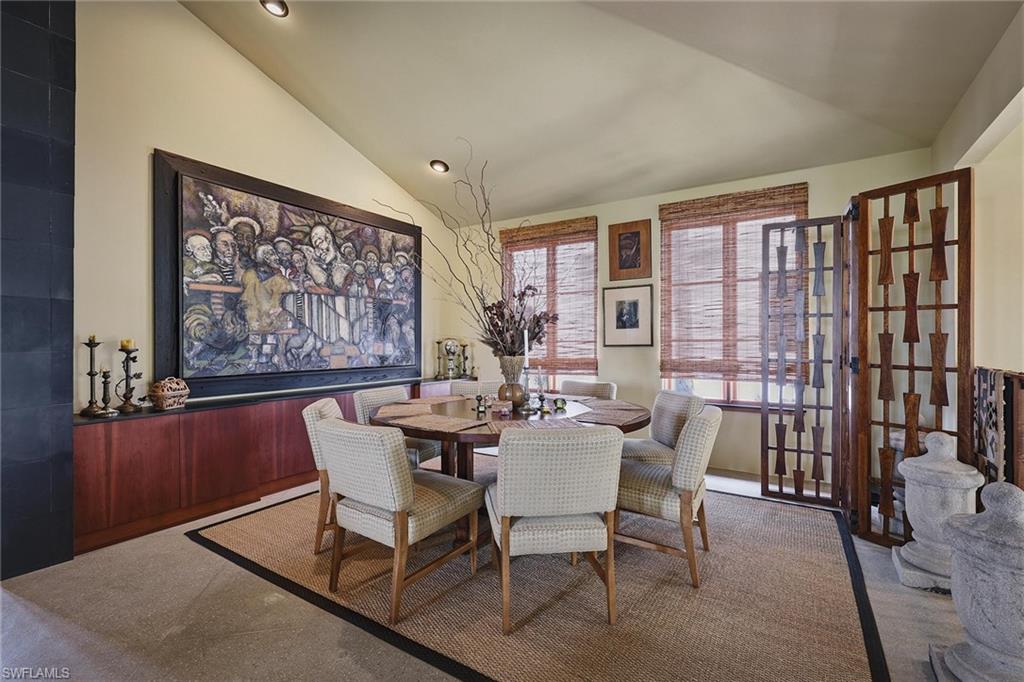 290 Channel Drive Naples, FL 34108 - Photo 19 of 45 a dining room with furniture and window