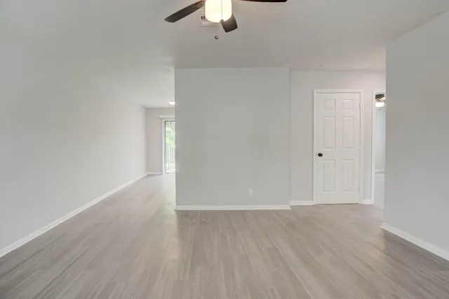 wooden floor in an empty room
