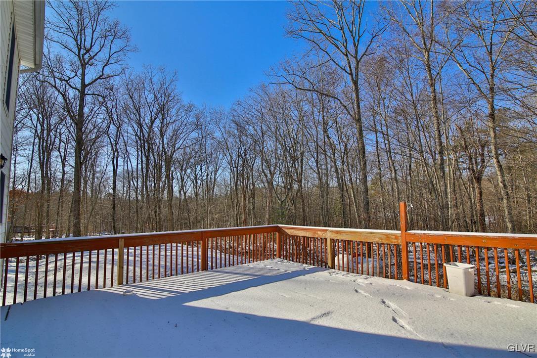 185 Sunset Road East Stroudsburg, PA 18302 - Photo 47 of 49 a balcony with trees in front of it
