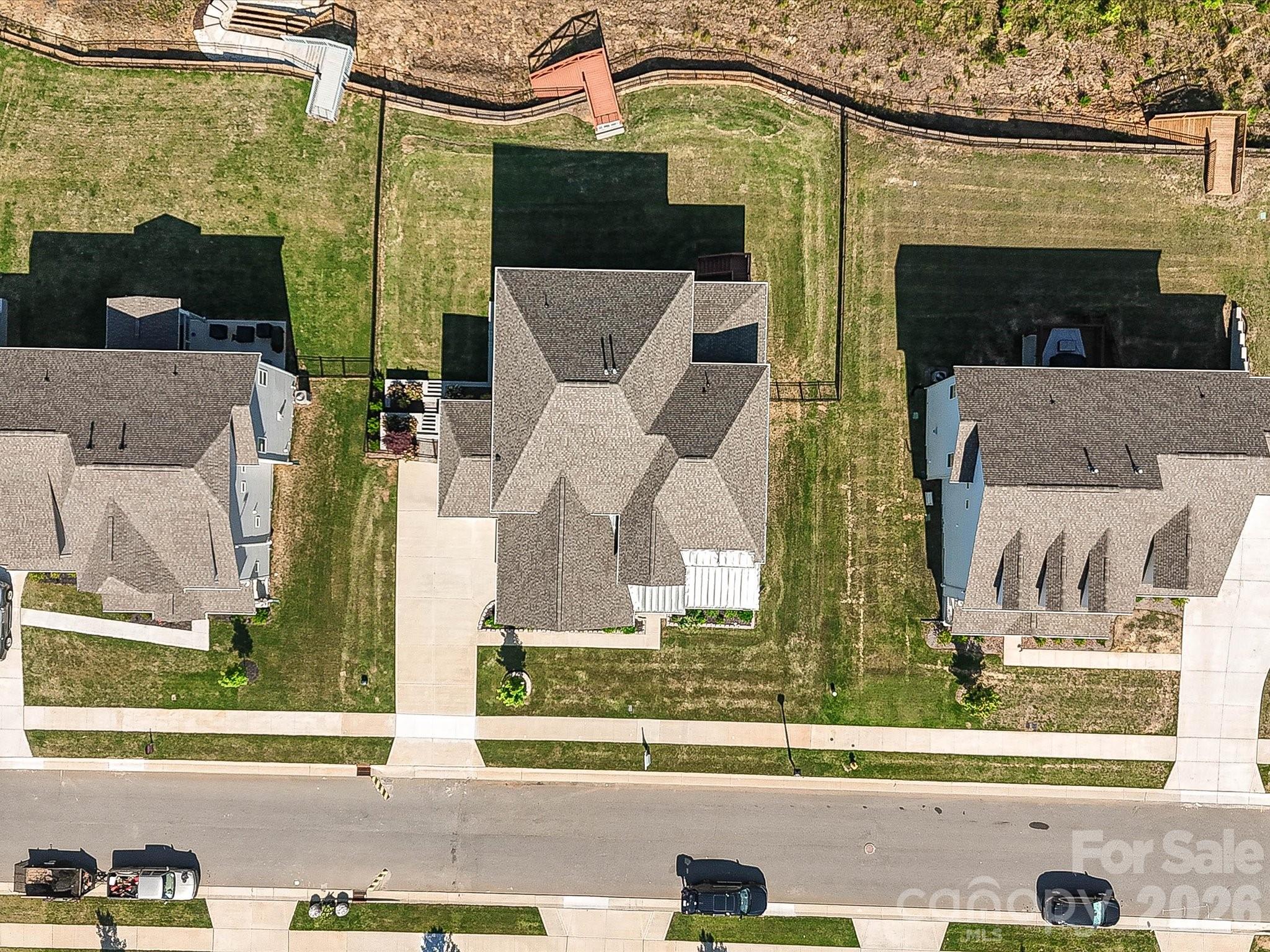 315 West Waterlynn Road Mooresville, NC 28117 - Photo 6 of 46 aerial view of a house with a yard
