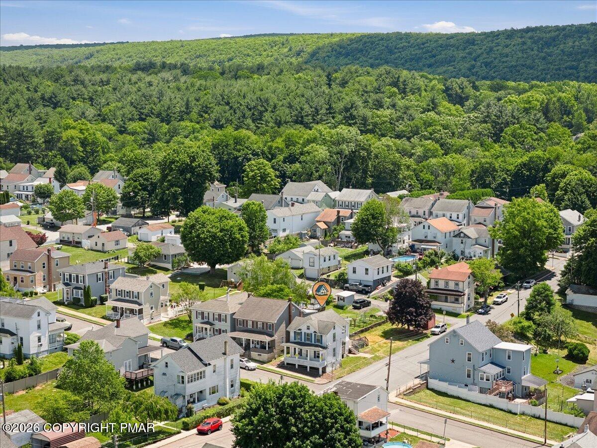 200 3rd Street Weatherly, PA 18255 - Photo 36 of 40 Aerial Neighborhood View