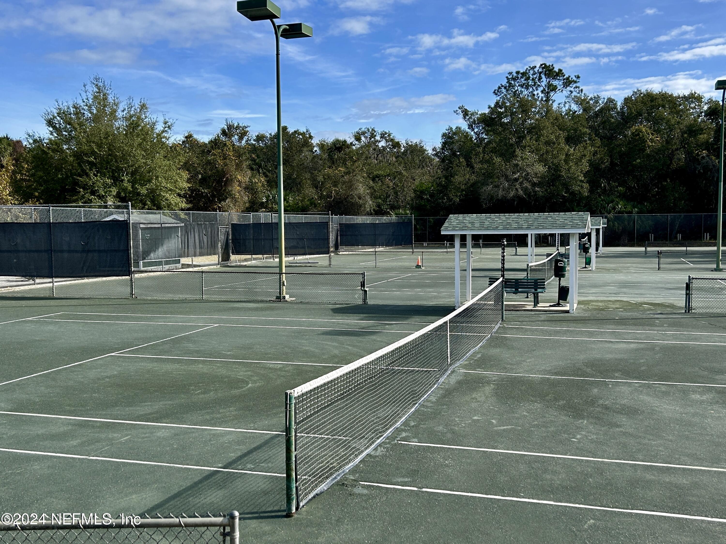 1308 Asher Court Ormond Beach, FL 32174 - Photo 35 of 40 a view of a tennis court