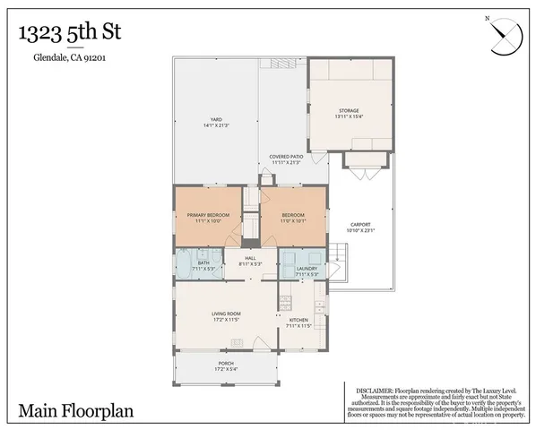 $860,000 | 1323 5th Street, Glendale, CA 91201