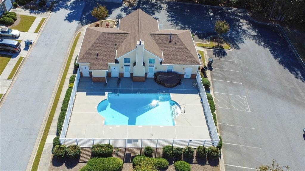 314 Gable Brook Drive Southwest Grayson, GA 30017 - Photo 26 of 26 an aerial view of a house with swimming pool
