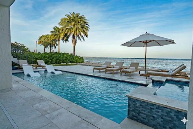 front view of a house with a street