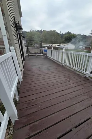 a view of deck with patio