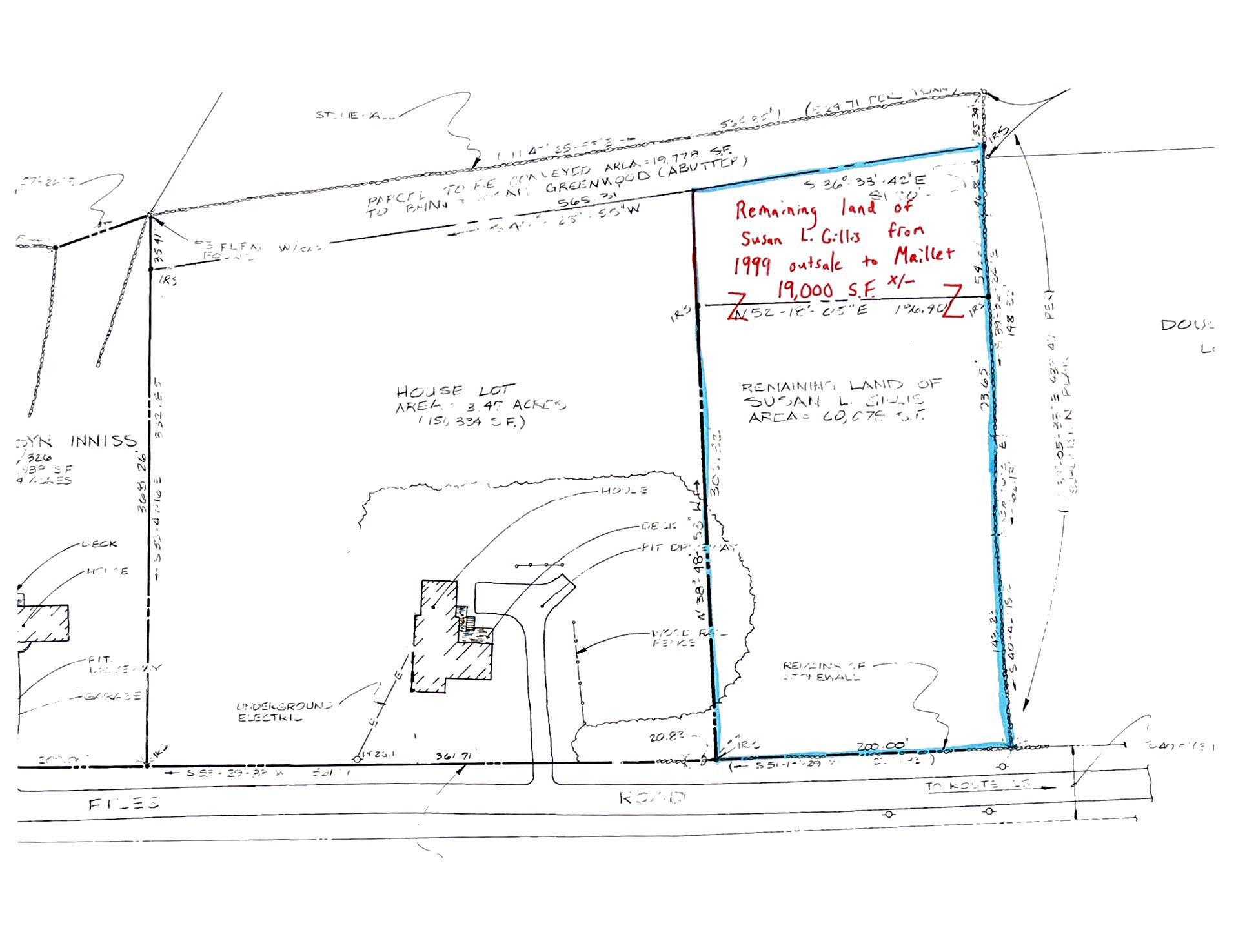 Tbd Files Road Gorham, ME 04038 - Photo 2 of 4 Gillis partial survey