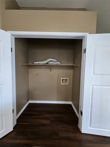 a view of wooden floor