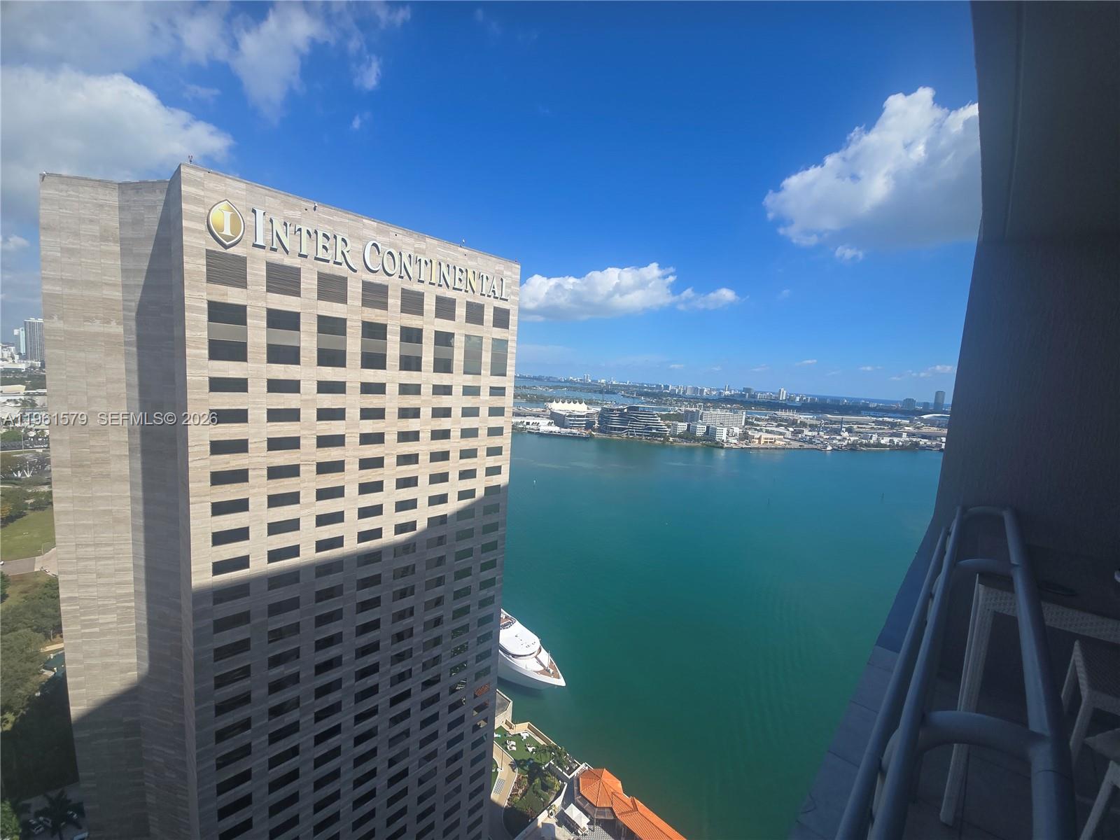 335 South Biscayne Boulevard, Unit 3400 Miami, FL 33131 - Photo 14 of 52 a view of a balcony