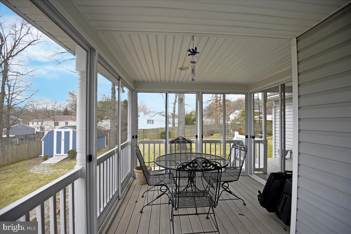 7718 Harmans Road Hanover, MD 21076 - Photo 46 of 58 Screened In Porch off of Kitchen