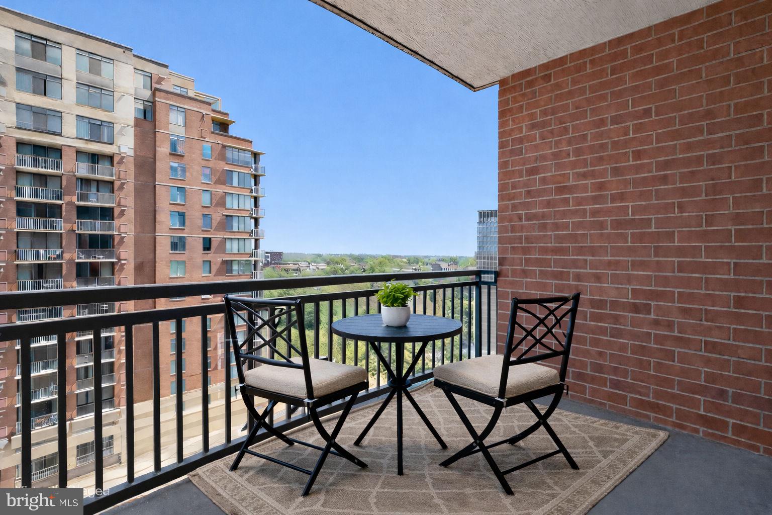 11710 Old Georgetown Road, Unit 1020 North Bethesda, MD 20852 - Photo 4 of 20 Lovely Balcony off Living Space
