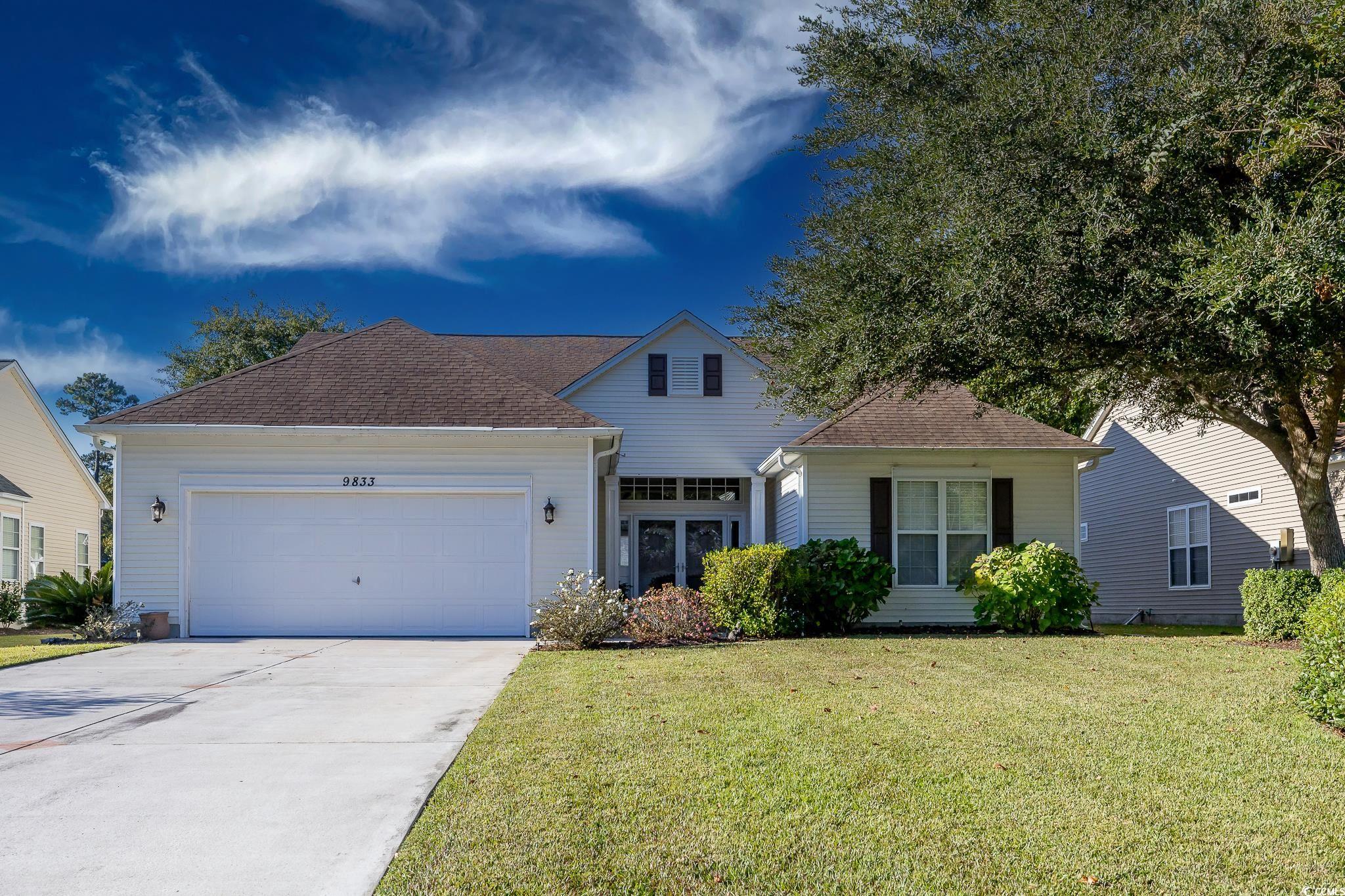 9833 Winchester Court Murrells Inlet, SC 29576 - Photo 1 of 29 View of front of property featuring a front yard a