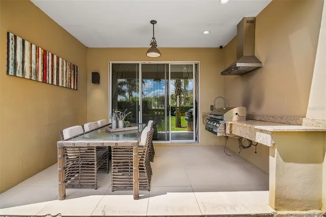 a very nice looking room with a large window