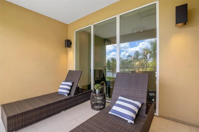 a view of workspace with wooden floor and windows
