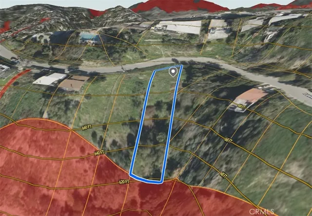 a bird view of a house