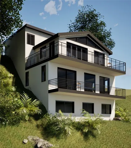 view of a house with a window