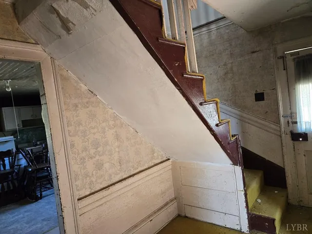 a view of storage and utility room