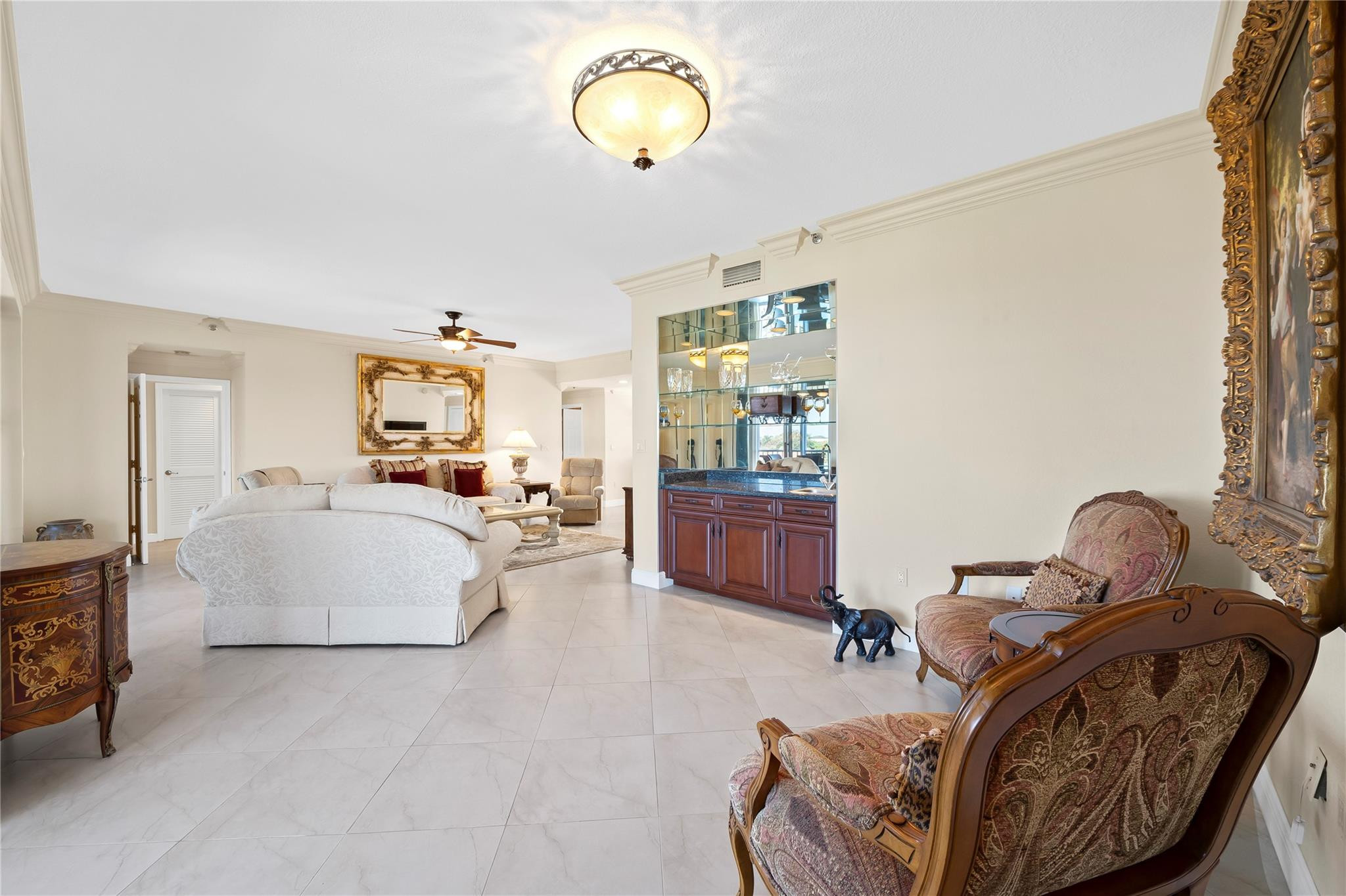 17031 Boca Club Boulevard, Unit 85A Boca Raton, FL 33487 - Photo 28 of 49 a living room with furniture