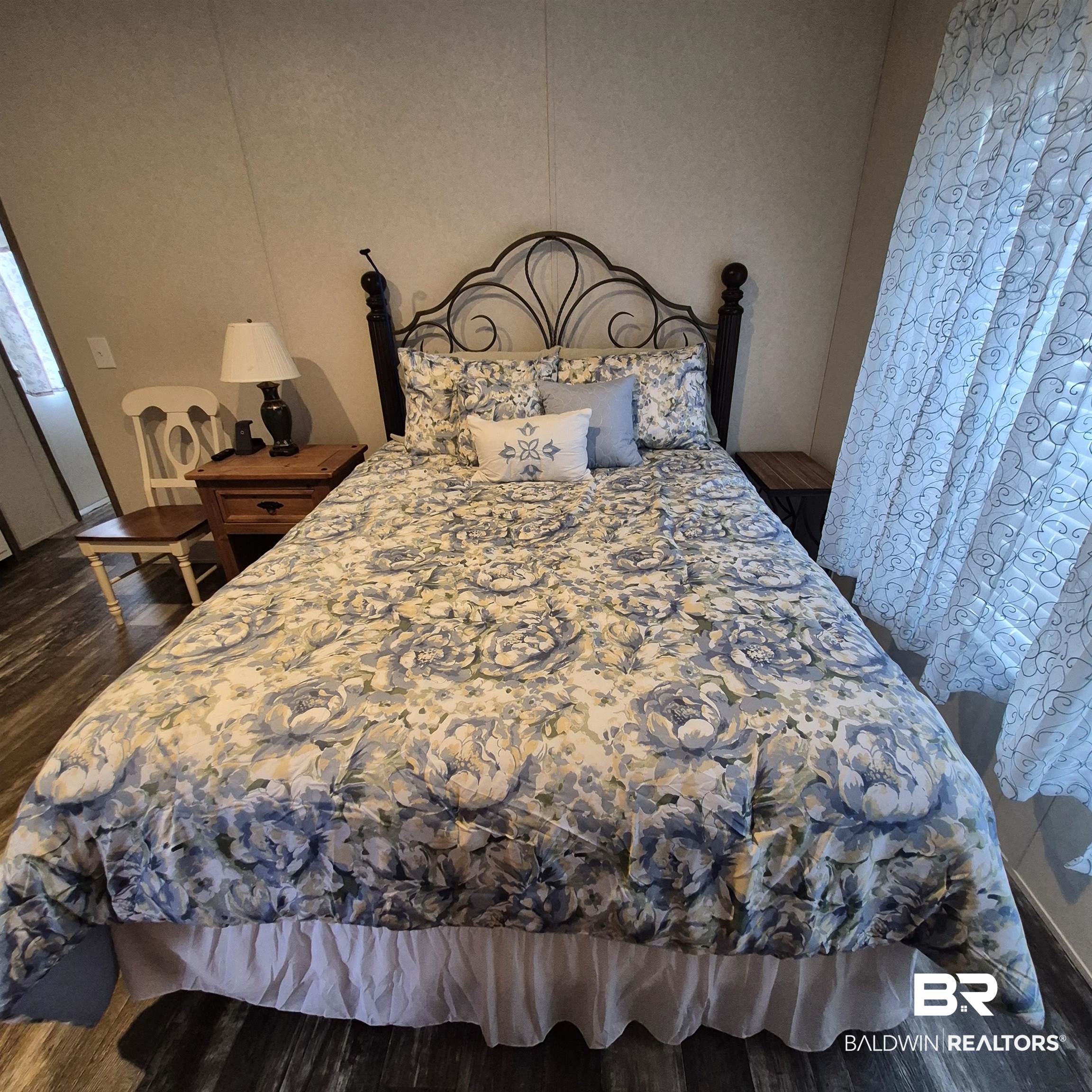 4790 Brooklyn Road Evergreen, AL 36401 - Photo 13 of 30 Bedroom with dark wood-style floors