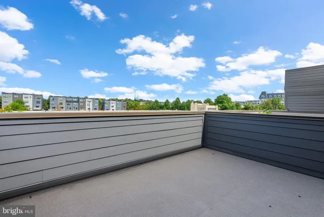 a front view of a building