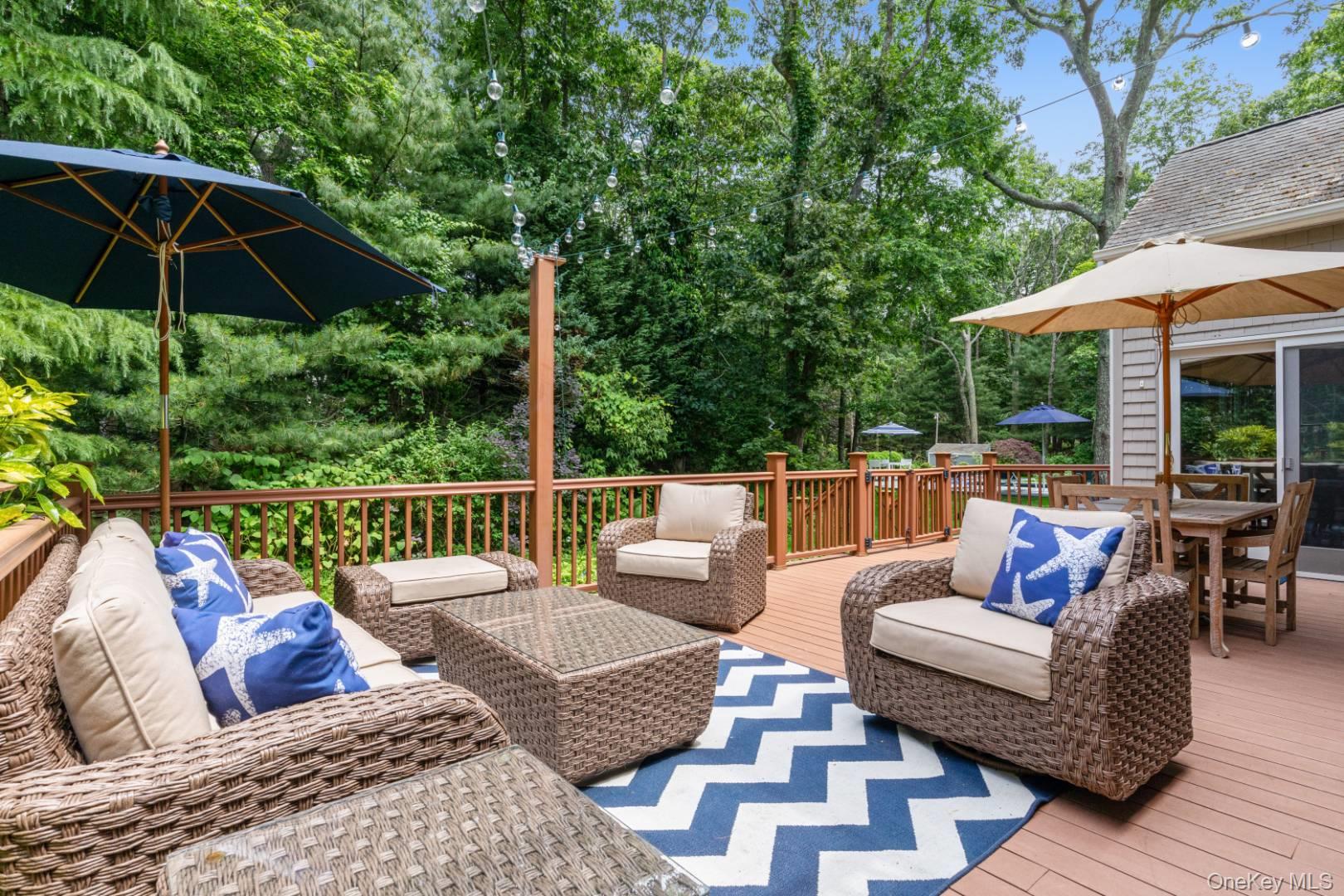 364 Three Mile Harbor Road East Hampton, NY 11937 - Photo 17 of 18 a view of a patio on the roof deck