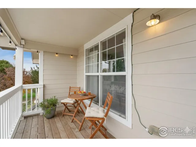 a view of a outdoor seating area