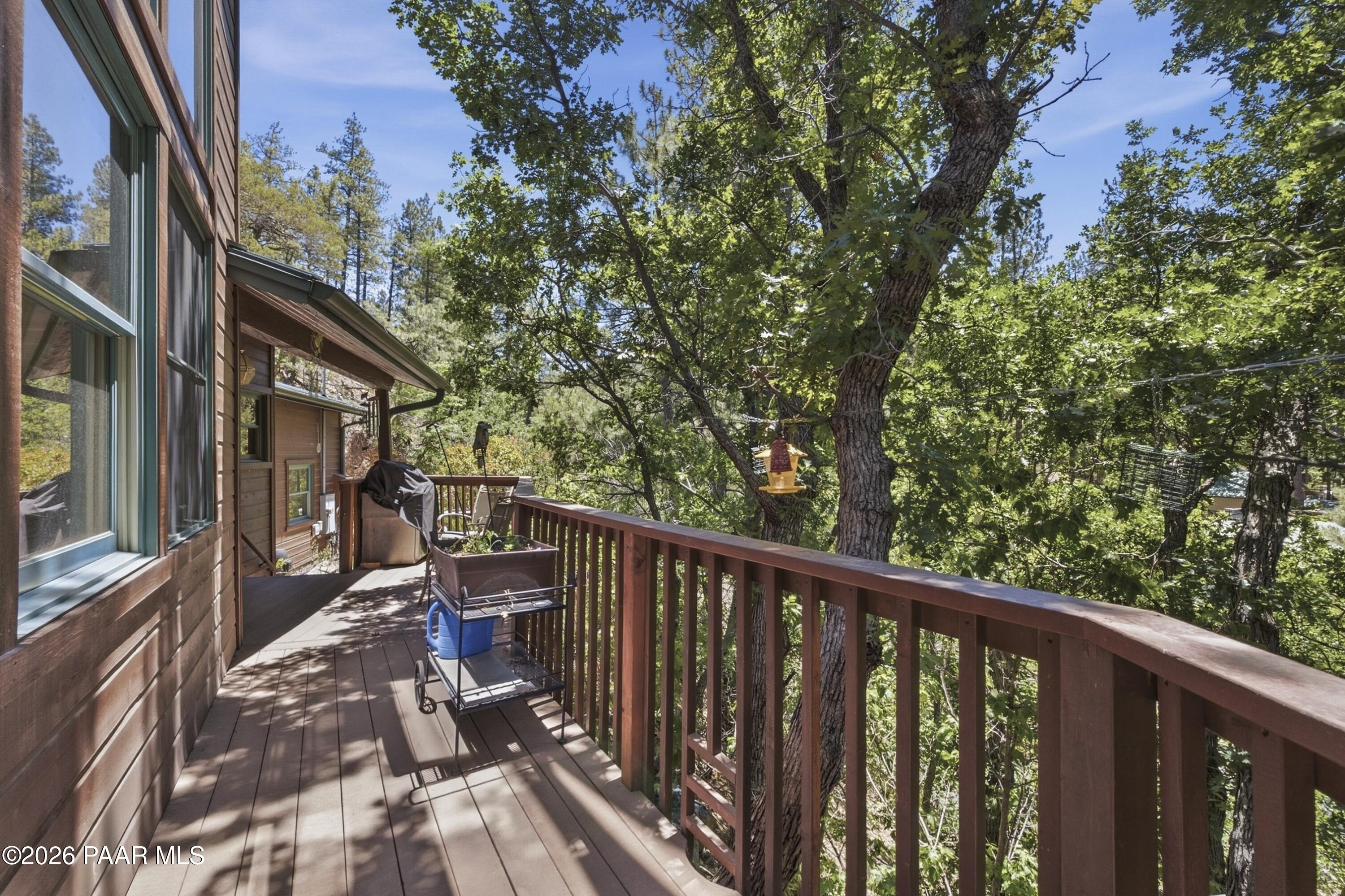 1882 East Old Miner Road Prescott, AZ 86303 - Photo 30 of 42 Deck
