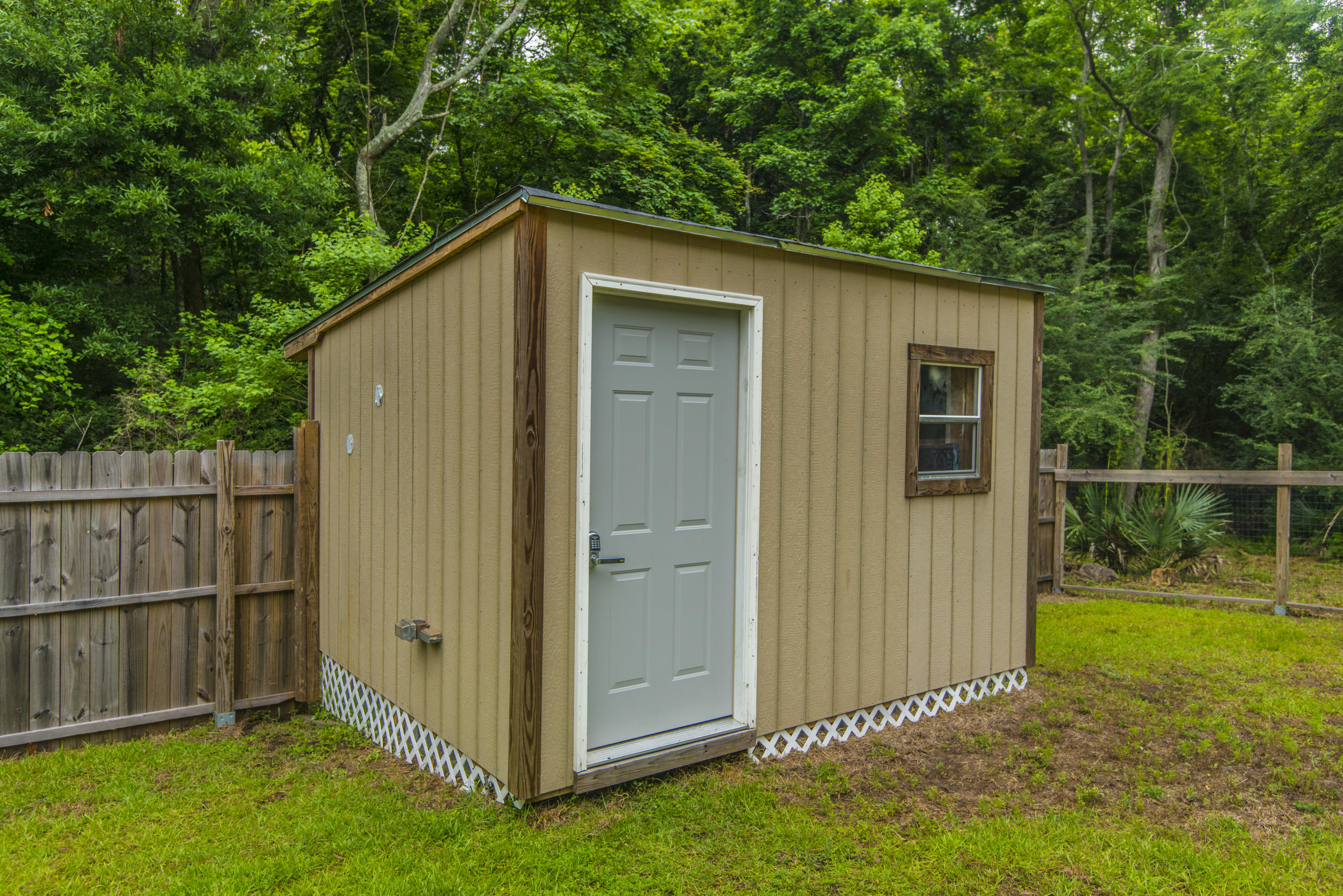 3463 Berryhill Road Johns Island, SC 29455 - Photo 28 of 37 Storage shed has power!