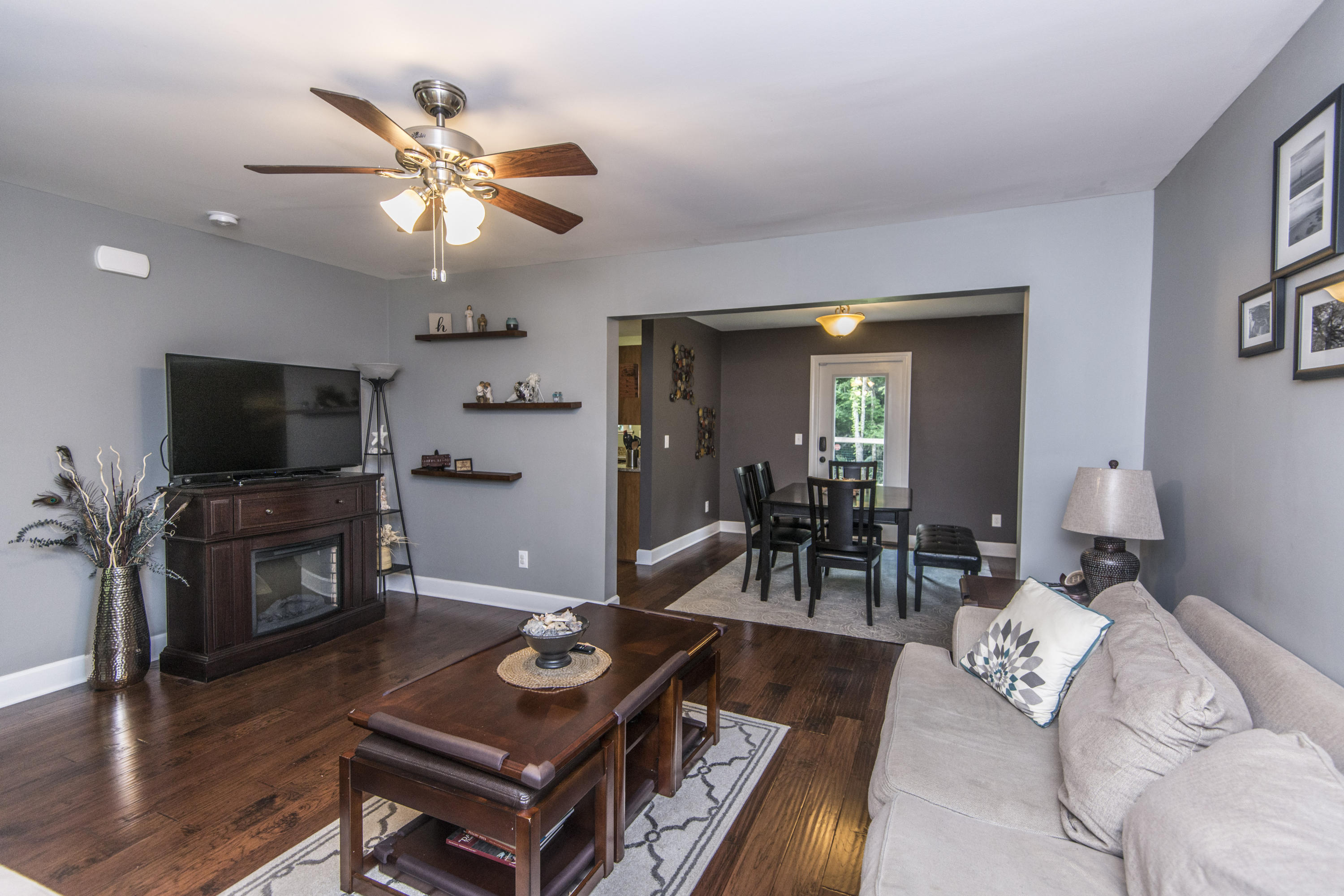 3463 Berryhill Road Johns Island, SC 29455 - Photo 8 of 37 View into dining from living room