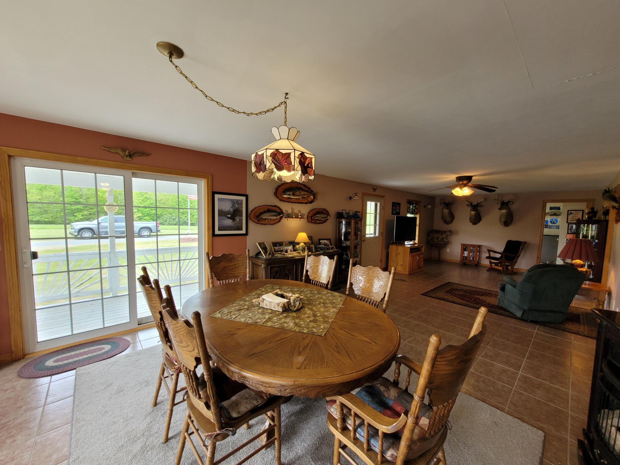 520 Fuller Corner Road Hartland, ME 04943 - Photo 18 of 46 Dining to Living
