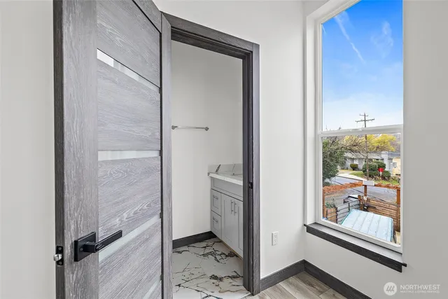 a view of a bathroom