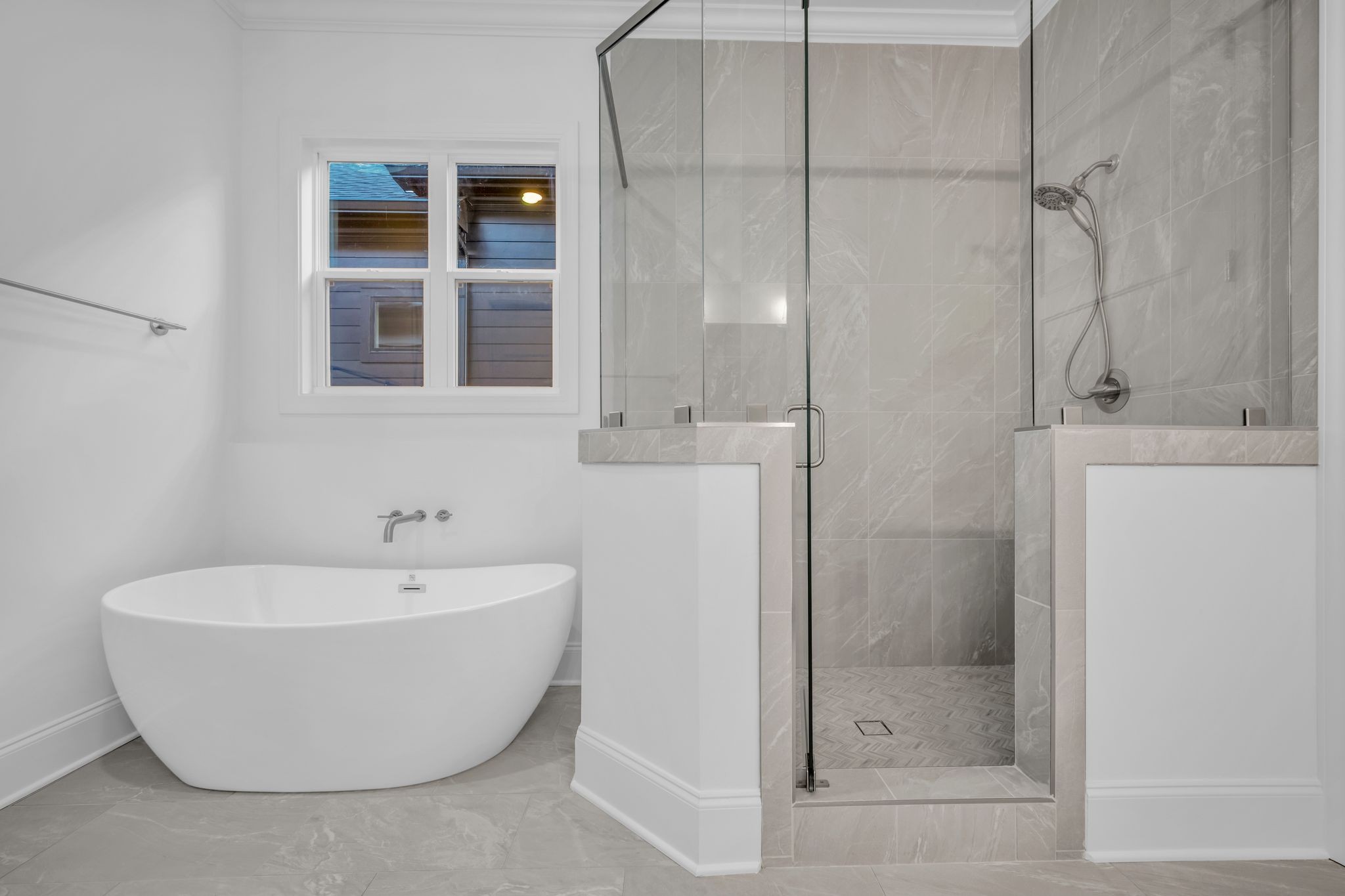 7137 Frances Street Fairview, TN 37062 - Photo 35 of 64 a white bath tub sitting next to a shower