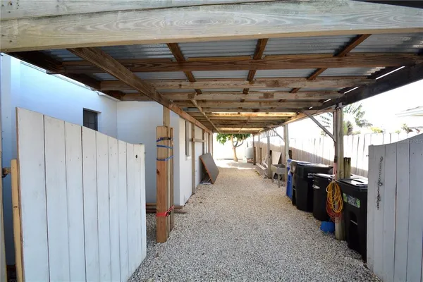 a view of a water fountain in front of a house