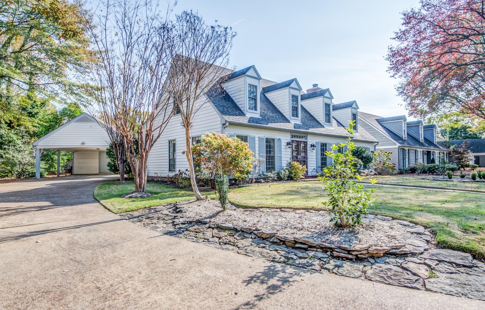 408 Avon Road Memphis, TN 38117 - Photo 2 of 25 a view of a house with a yard and pathway