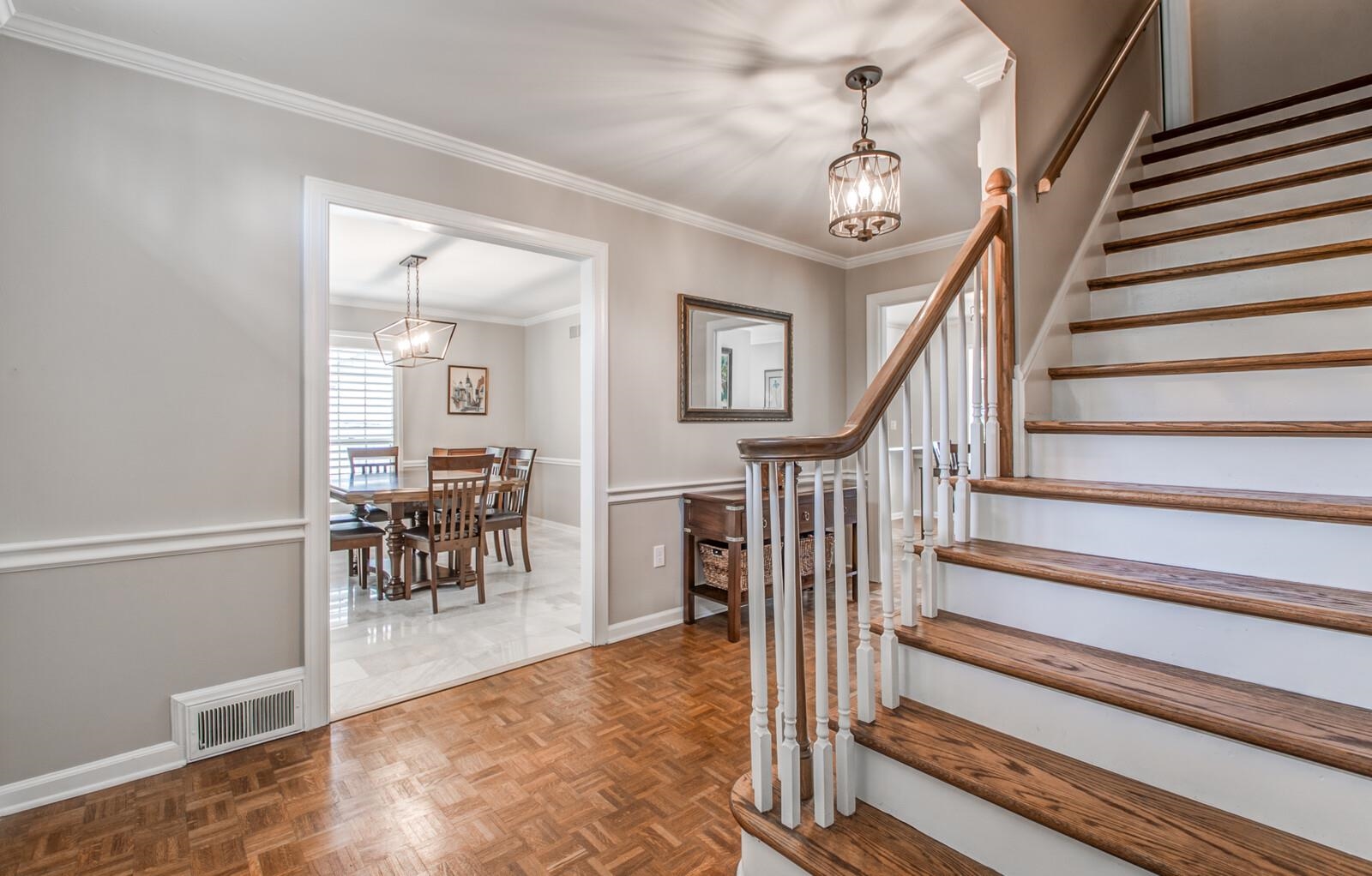 408 Avon Road Memphis, TN 38117 - Photo 3 of 25 a view of entryway and hall with dining room