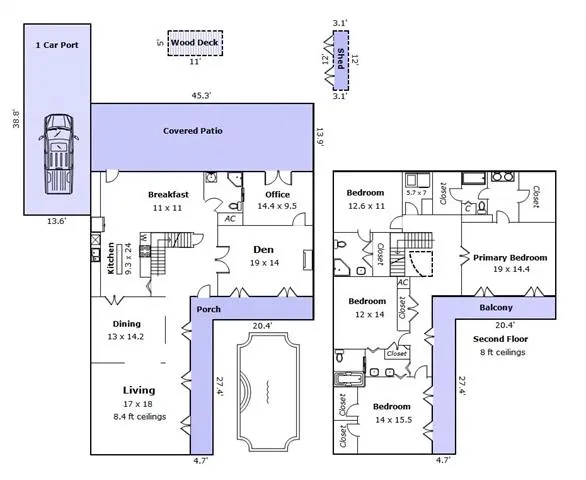 $735,000 | 5445 Bellaire Drive, New Orleans, LA 70124