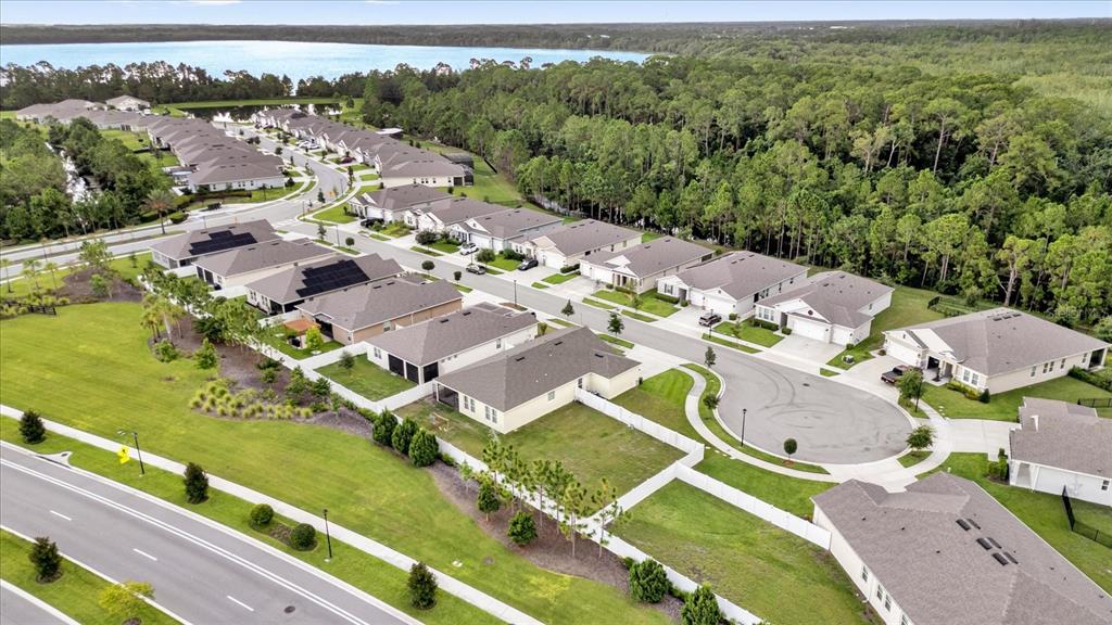 6775 Sarus Crane Point Harmony, FL 34773 - Photo 28 of 28 an aerial view of residential houses with outdoor space