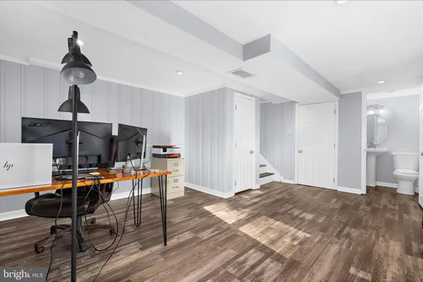 a view of a living room
