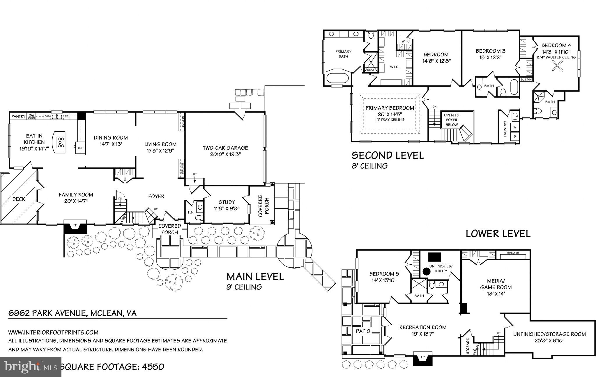6962 Park Avenue McLean, VA 22101 - Photo 56 of 56 Floor Plan