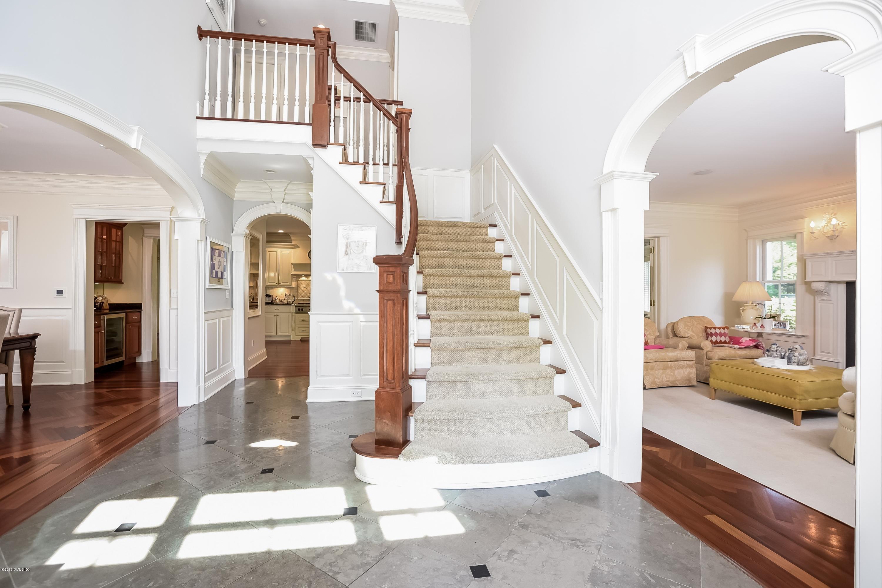35 Lockwood Road Riverside, CT 06878 - Photo 6 of 39 a view of entryway and hall with wooden floor