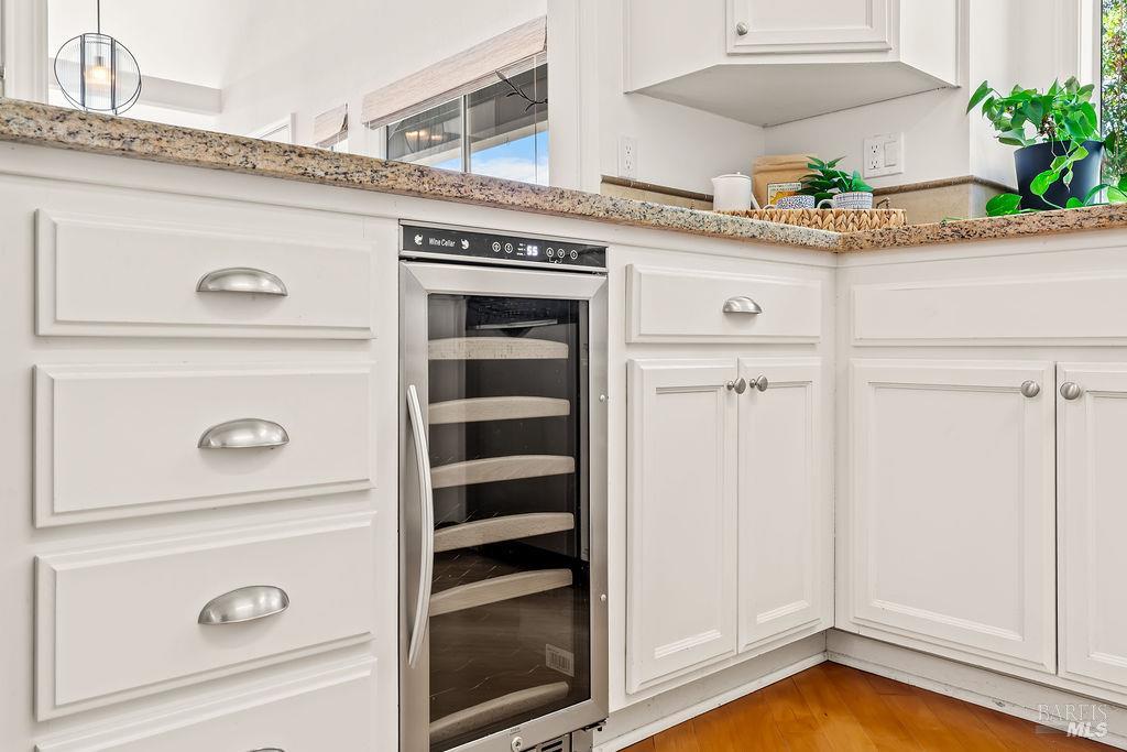 2123 Stonefield Lane Santa Rosa, CA 95403 - Photo 38 of 74 Built in wine fridge.