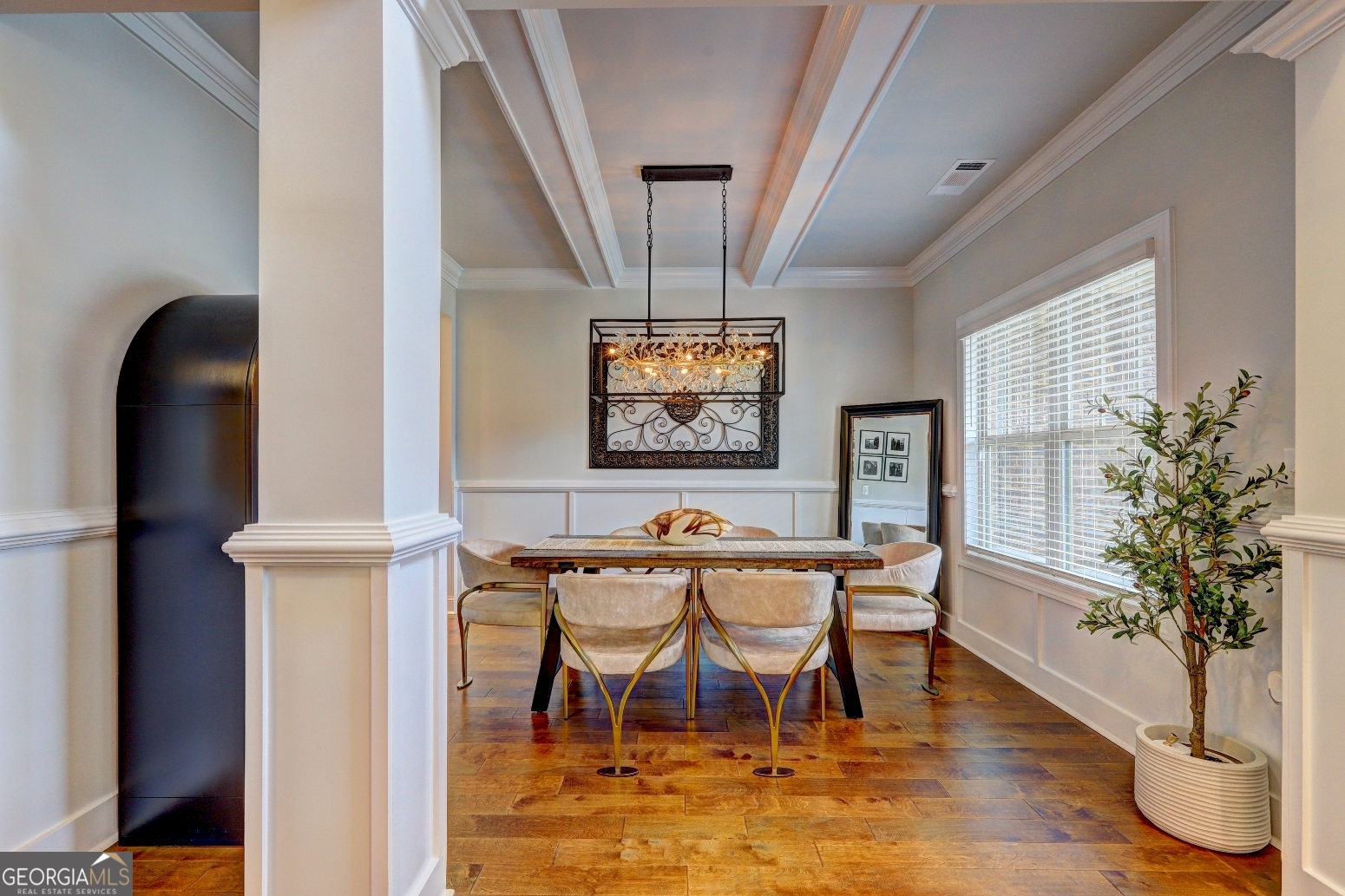 269 Baumgard Way Locust Grove, GA 30248 - Photo 9 of 23 a view of a dining room with furniture and window