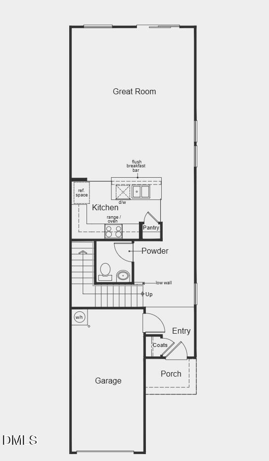 3015 Chrys Street Durham, NC 27704 - Photo 2 of 7 1st Floor Layout