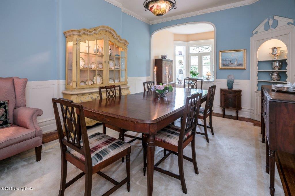 1318 Cherokee Road Louisville, KY 40204 - Photo 4 of 63 Formal dining room, with solarium that walks out to garden