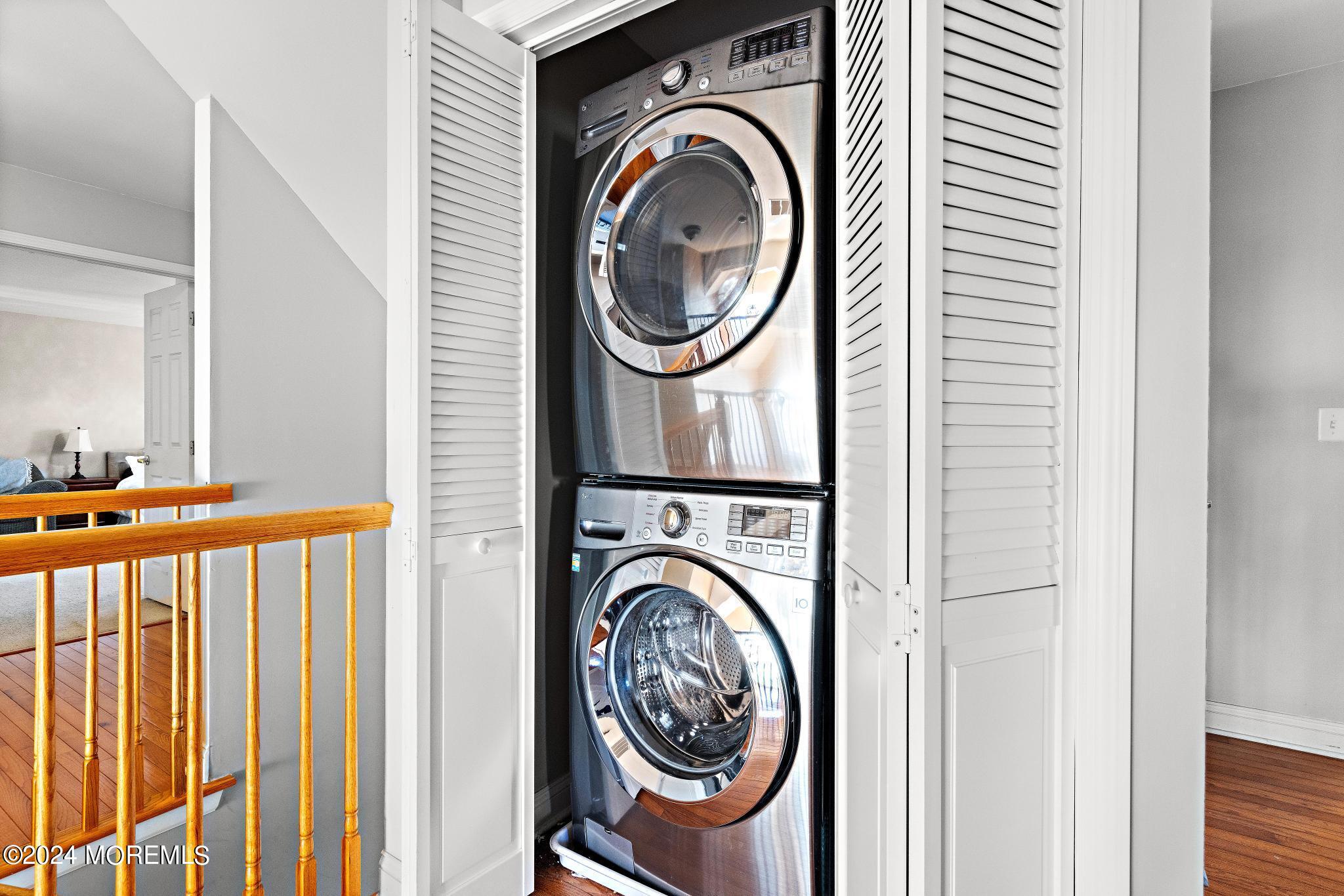 25 Firestone Drive Howell, NJ 07731 - Photo 36 of 65 a view of a small space with washer and dryer
