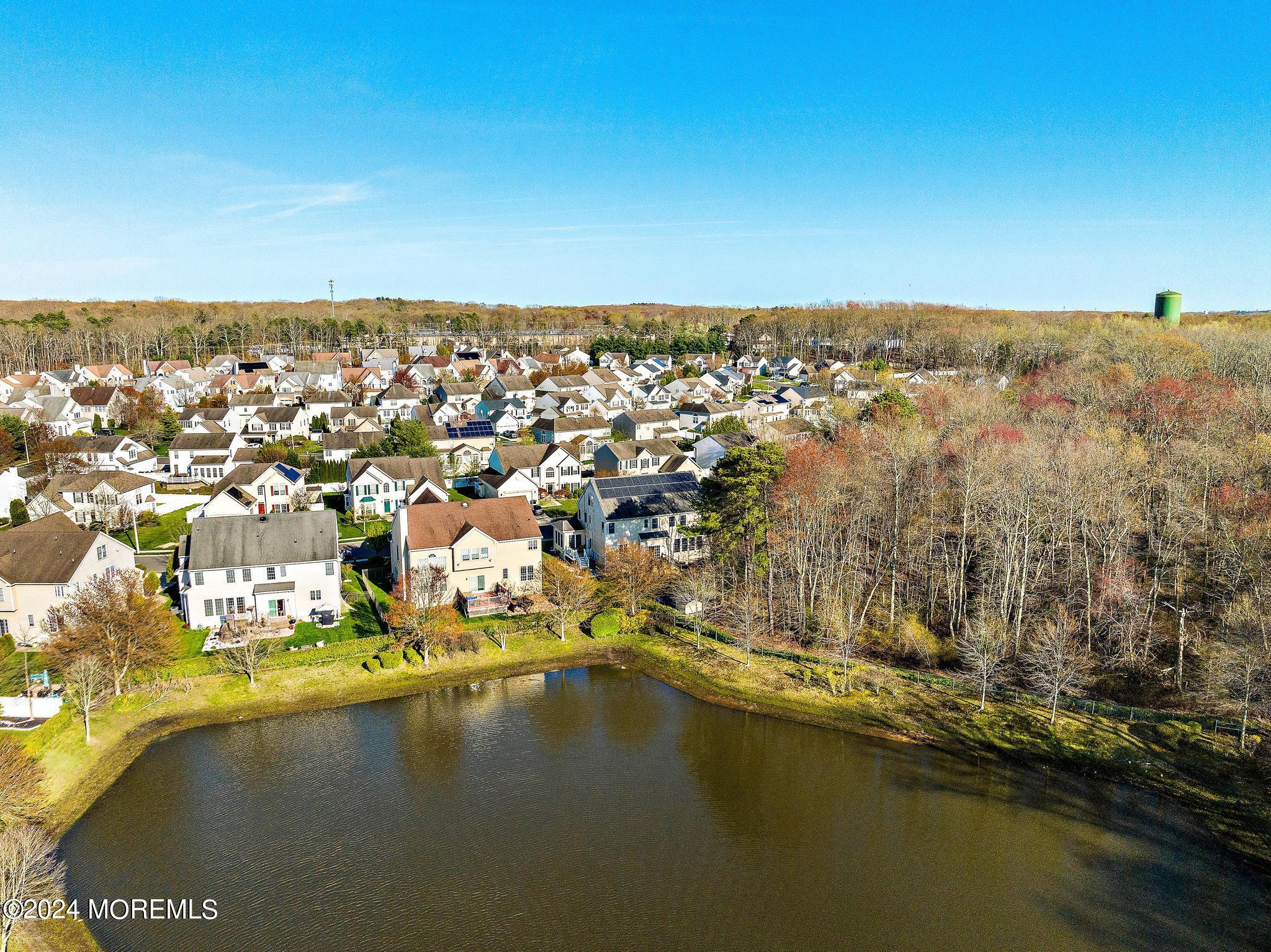 25 Firestone Drive Howell, NJ 07731 - Photo 57 of 65 an aerial view of residential building with ocean view