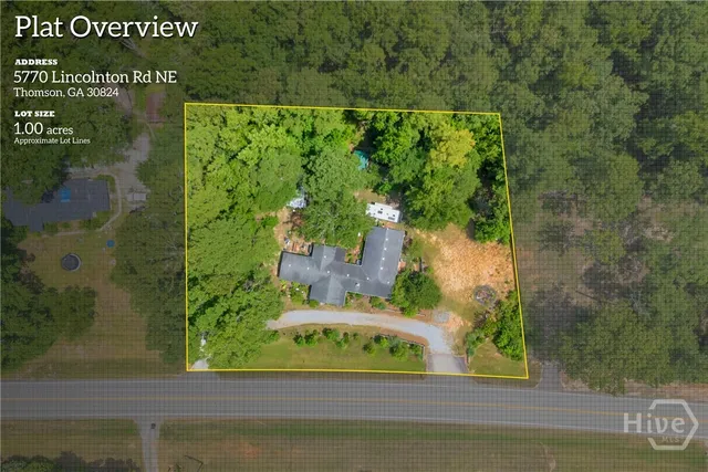 $285,000 | 5770 Lincolnton Road Northeast, Thomson, GA 30824