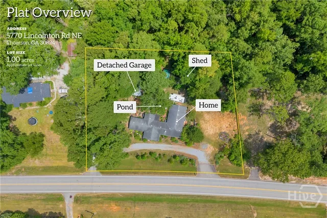 $285,000 | 5770 Lincolnton Road Northeast, Thomson, GA 30824